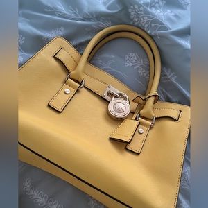 Michael Kors new yellow bag